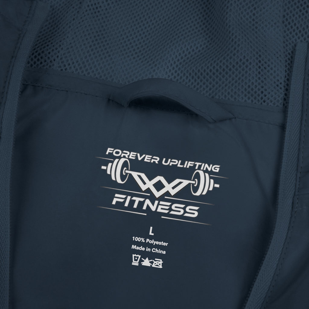 Windbreaker Jacket — Lightweight Full‑Zip Hooded Outerwear