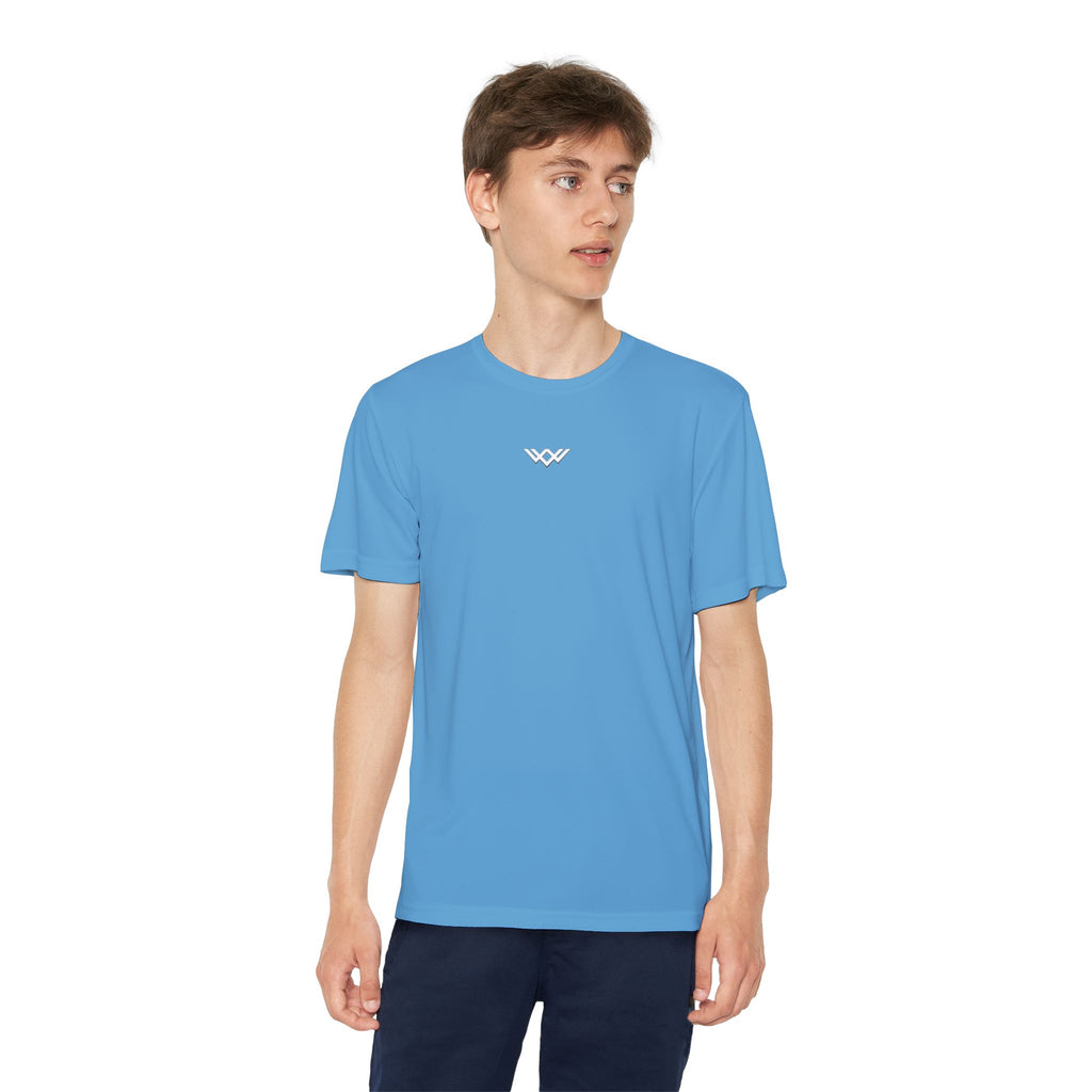 Youth Competitor Tee — Minimalist Chest Logo