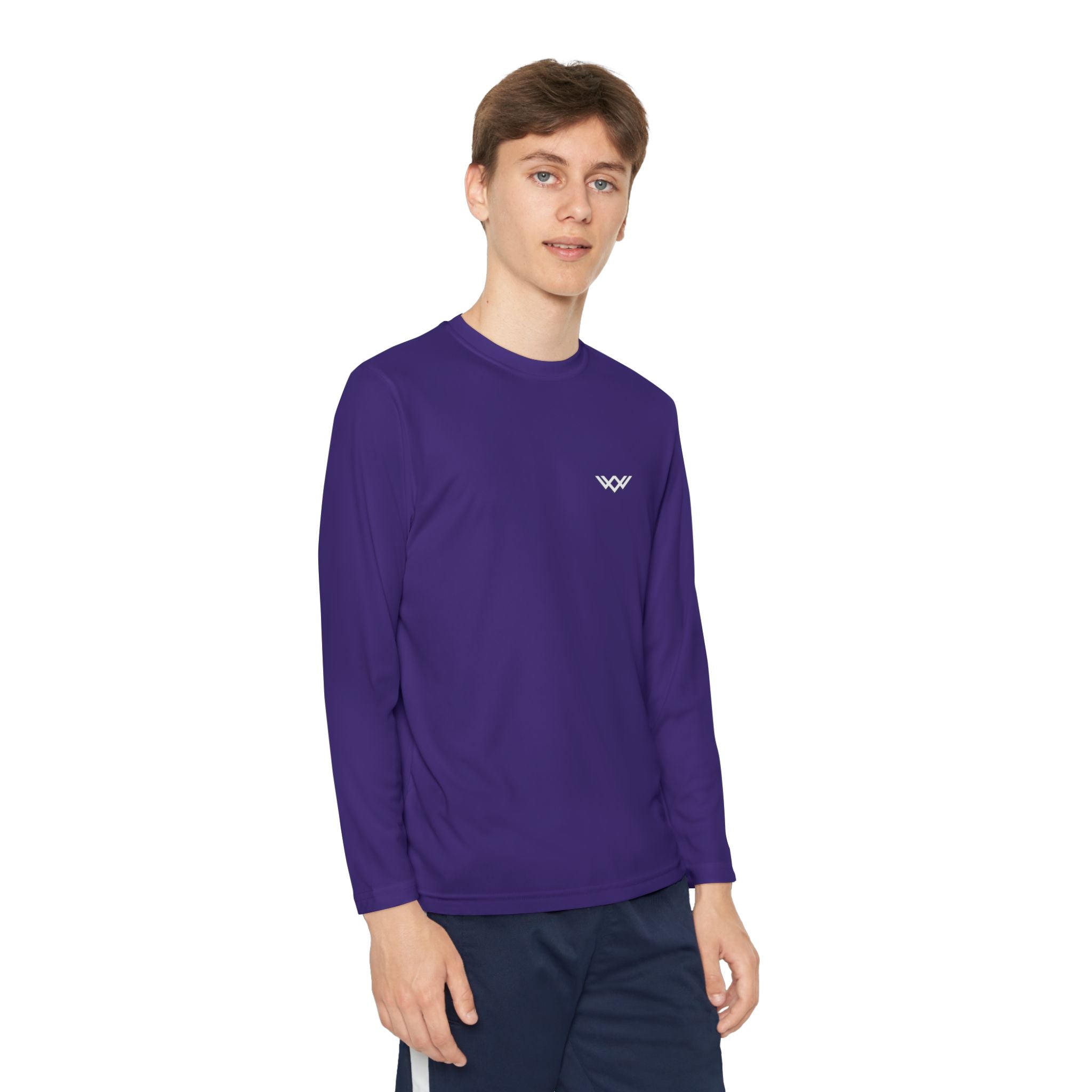 Kids Lightweight Long Sleeve Signature Logo Tee