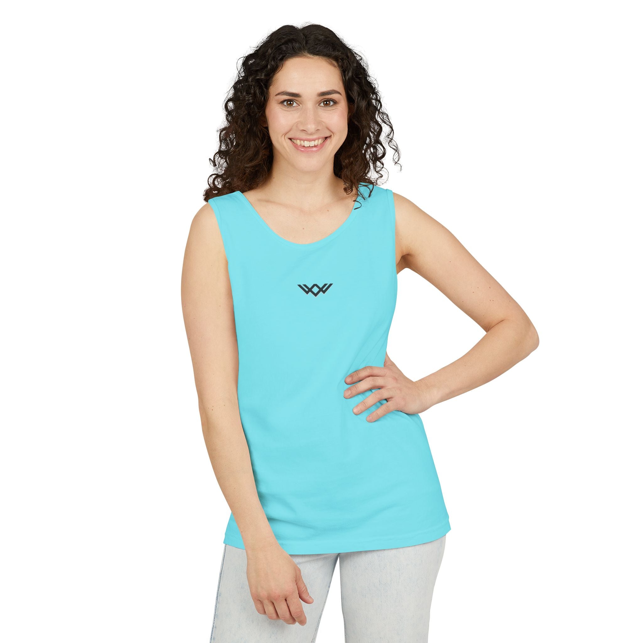 Women's Tank Top — Minimal Centre Chest Logo