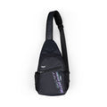 Reflective Tech Chest Bag — 'Dark Charcoal' Sling Pack