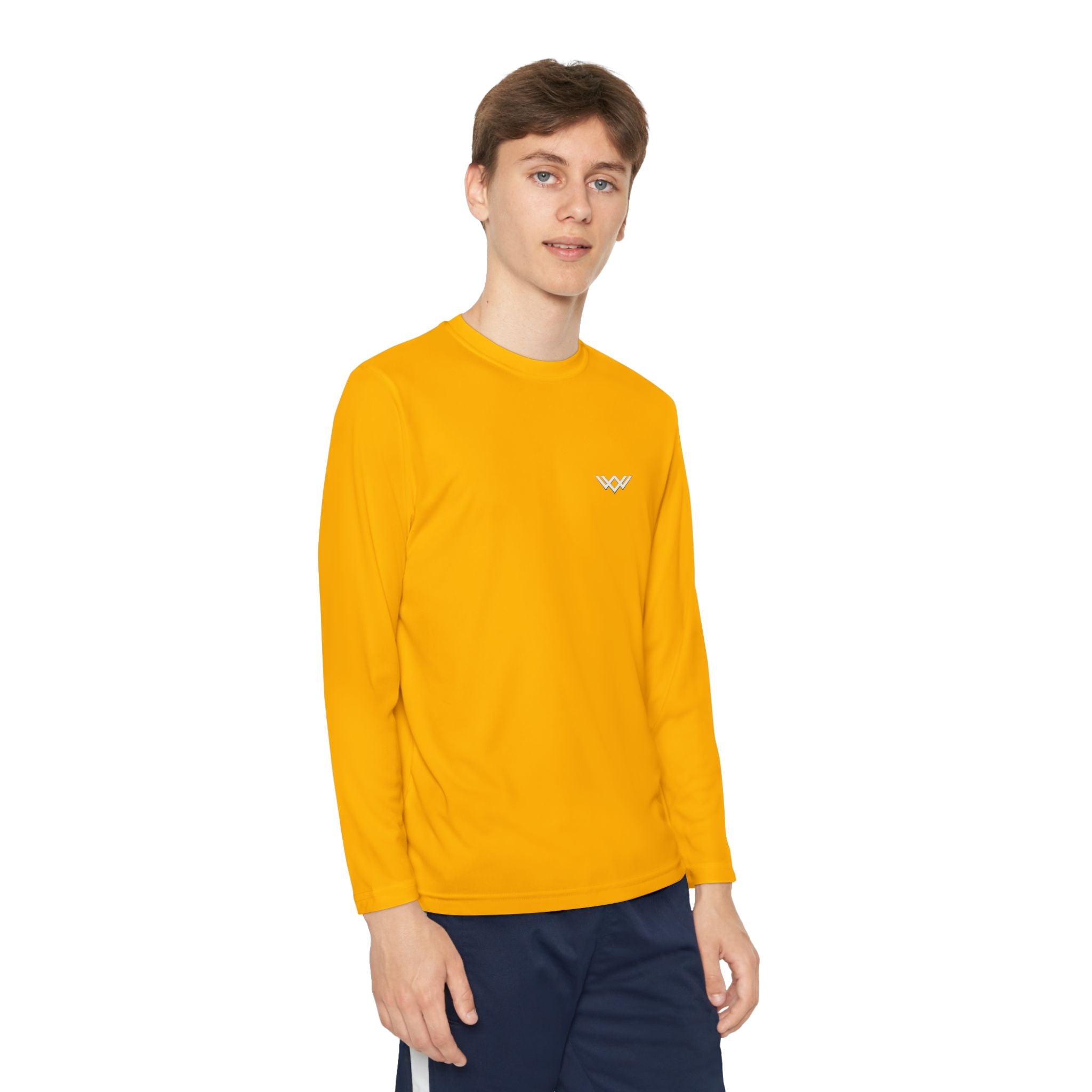 Kids Lightweight Long Sleeve Signature Logo Tee