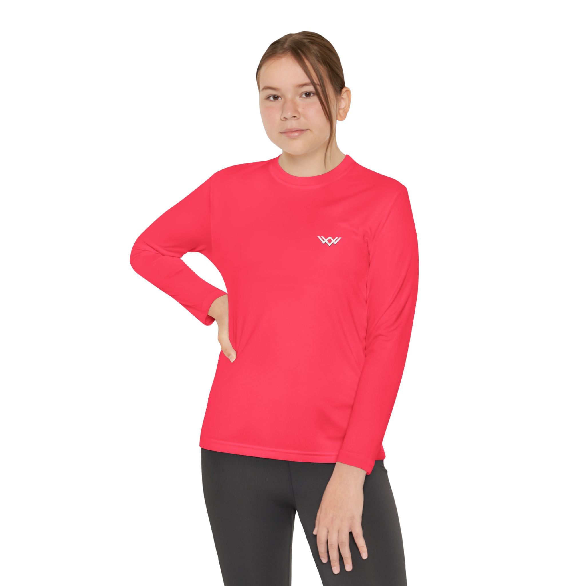 Kids Lightweight Long Sleeve Signature Logo Tee