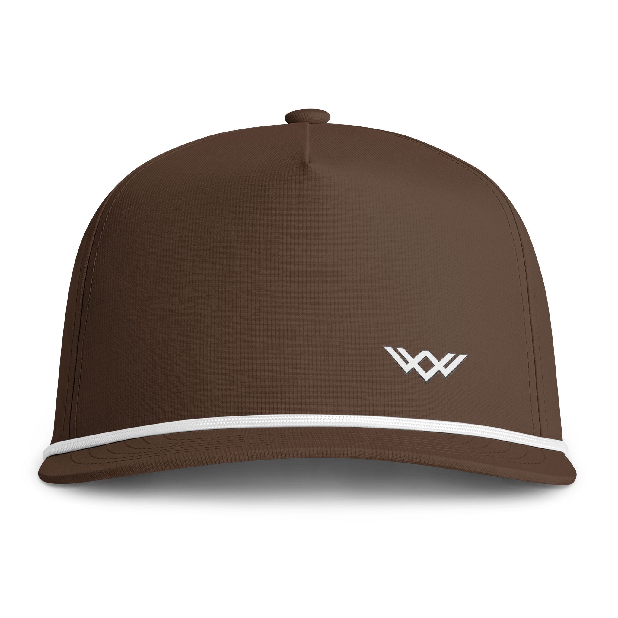 Sunwashed Vintage Rope-Trim Baseball Hat - Minimal Logo
