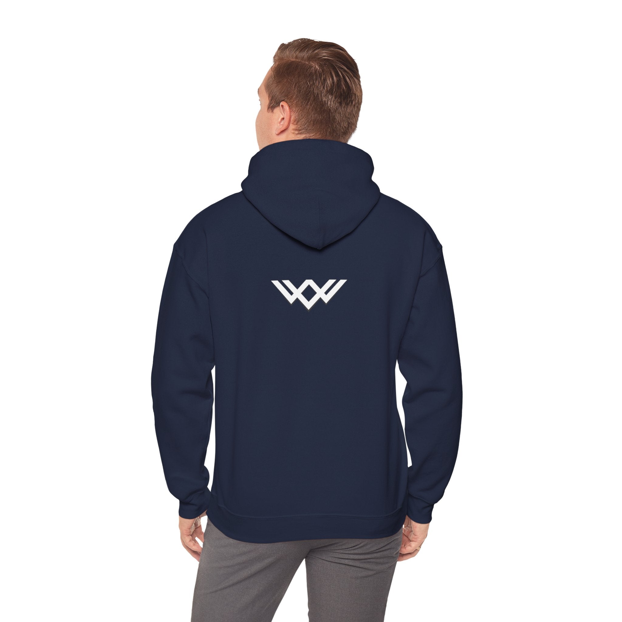 Unisex Signature Front Statement Back Hoodie | FUL