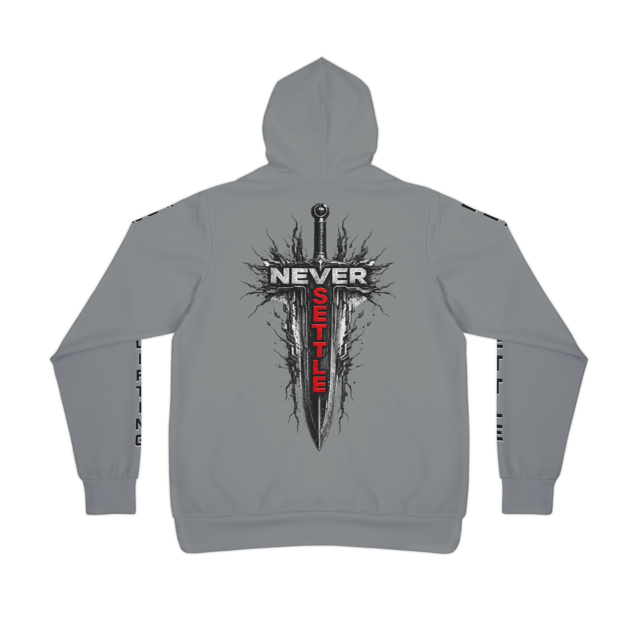 Never Settle Signature Premium Hoodie | Forever Uplifting Fitness
