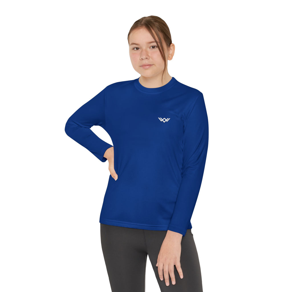 Kids Lightweight Long Sleeve Signature Logo Tee