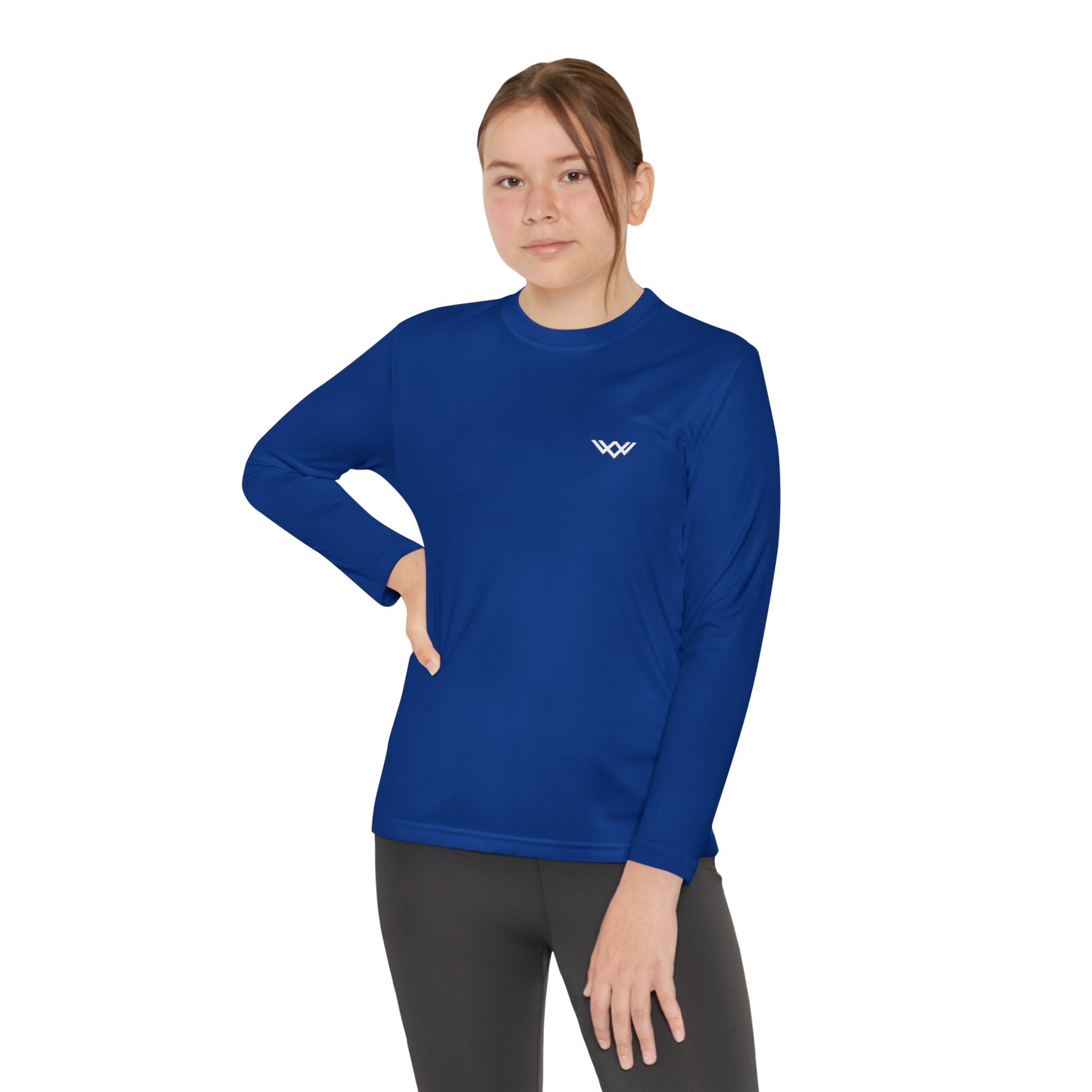 Kids Lightweight Long Sleeve Signature Logo Tee