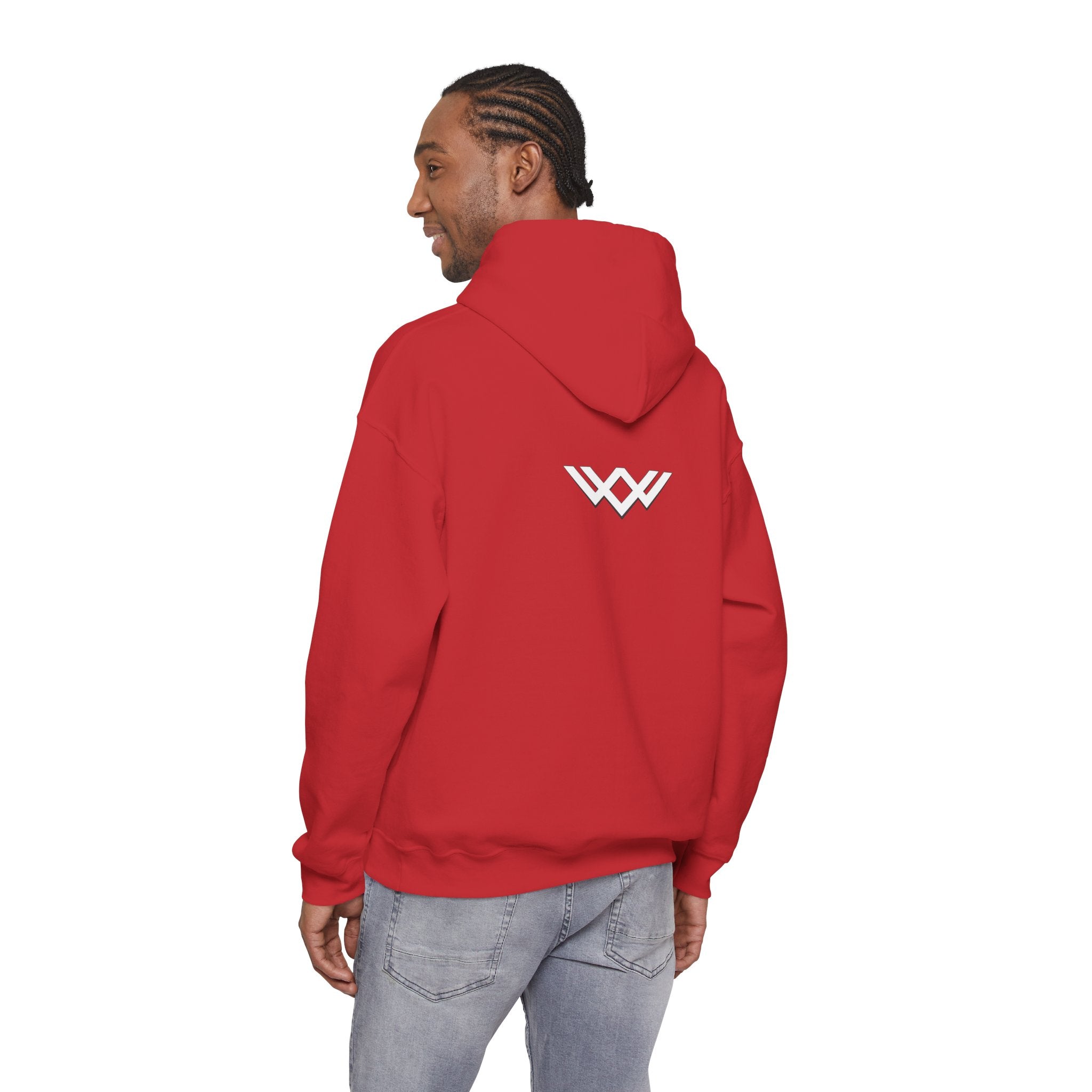 Unisex Signature Front Statement Back Hoodie | FUL