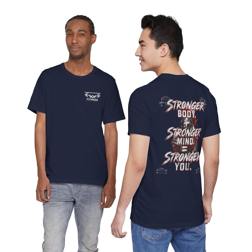 Stronger You Spartan Premium Gym T-Shirt | Forever Uplifting Fitness