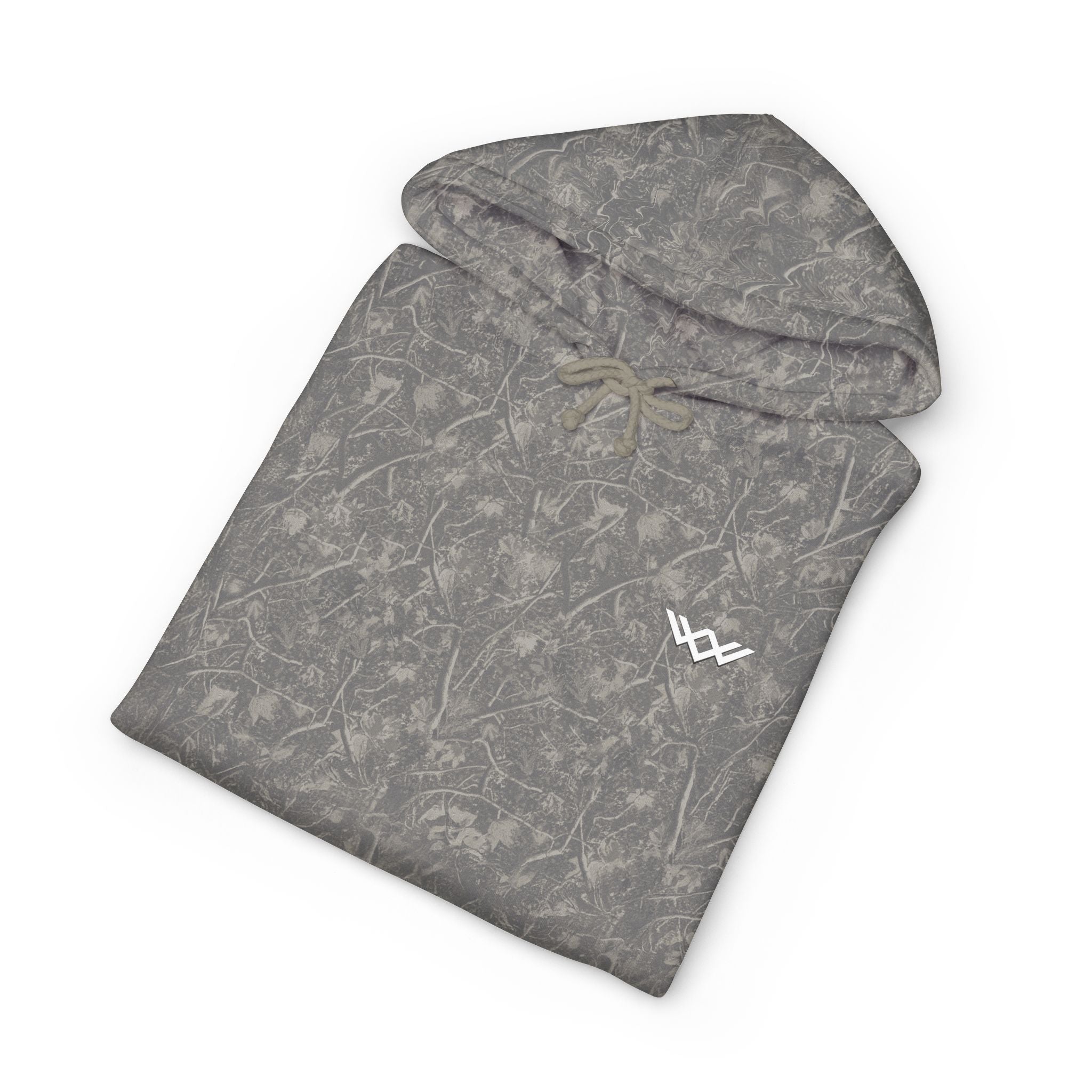 Minimal Logo Heavyweight Camo Pullover Hoodie | FUL