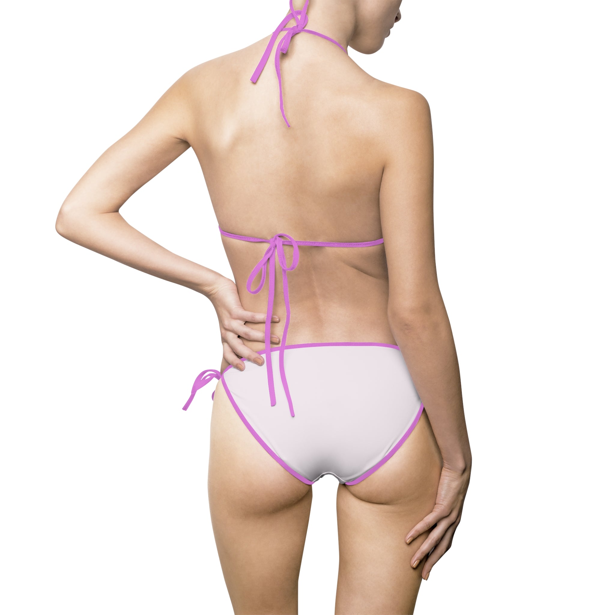 Women's Bikini Swimsuit - Light Pink