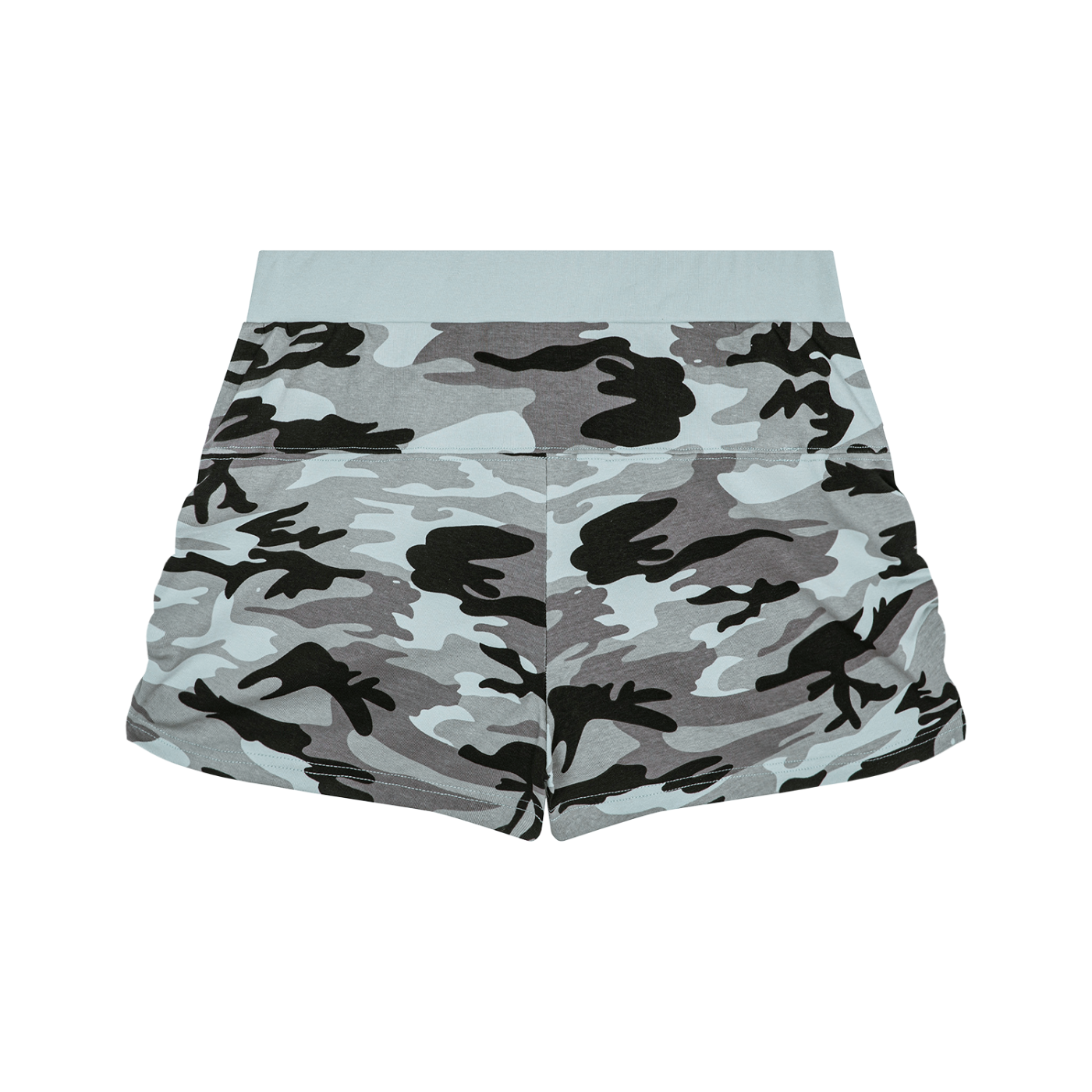 Women's Camo Off-Shoulder Crop T-Shirt