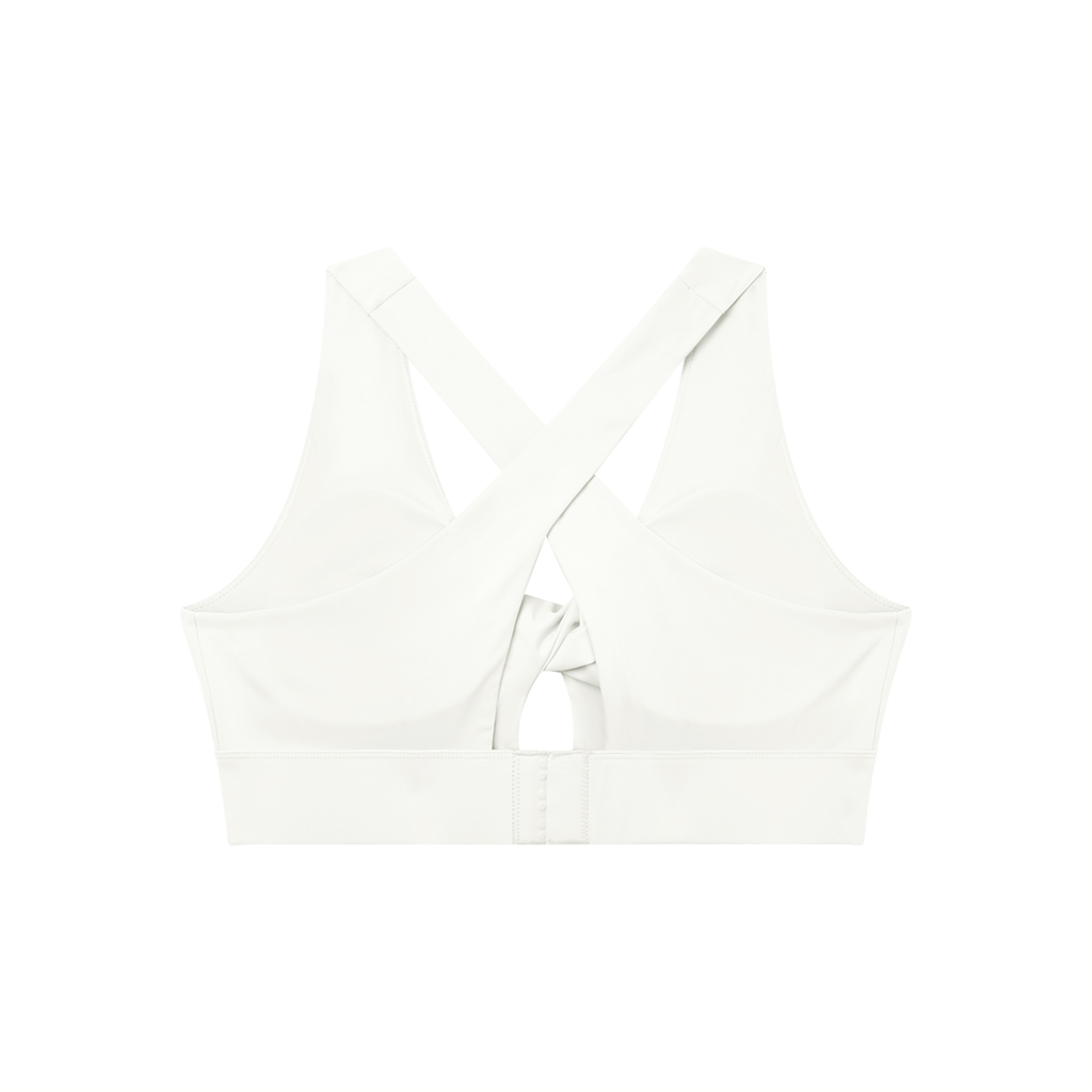 Women's Twist Front V-Neck Sports Bra