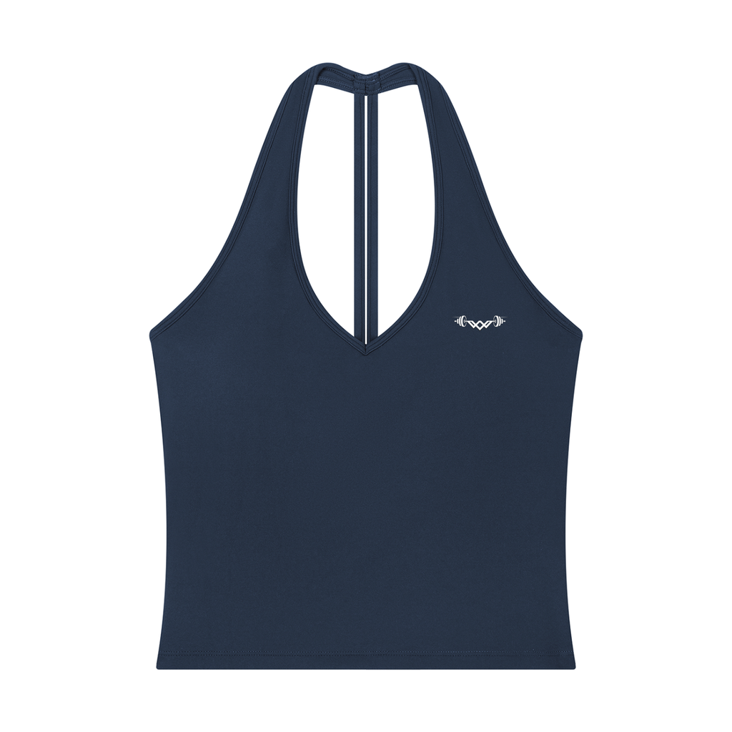 Women’s Halter V-Neck Yoga Tank Top