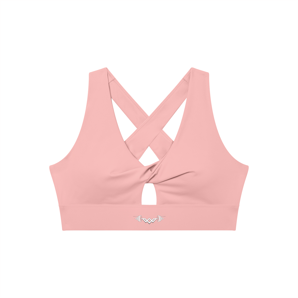 Women's Twist Front V-Neck Sports Bra